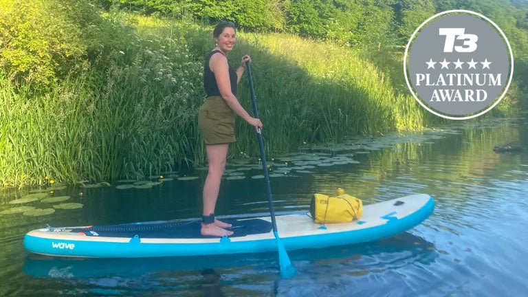T3 Wave Woody 11ft Paddle Board Platinum Award Review - Wave Sups UK
