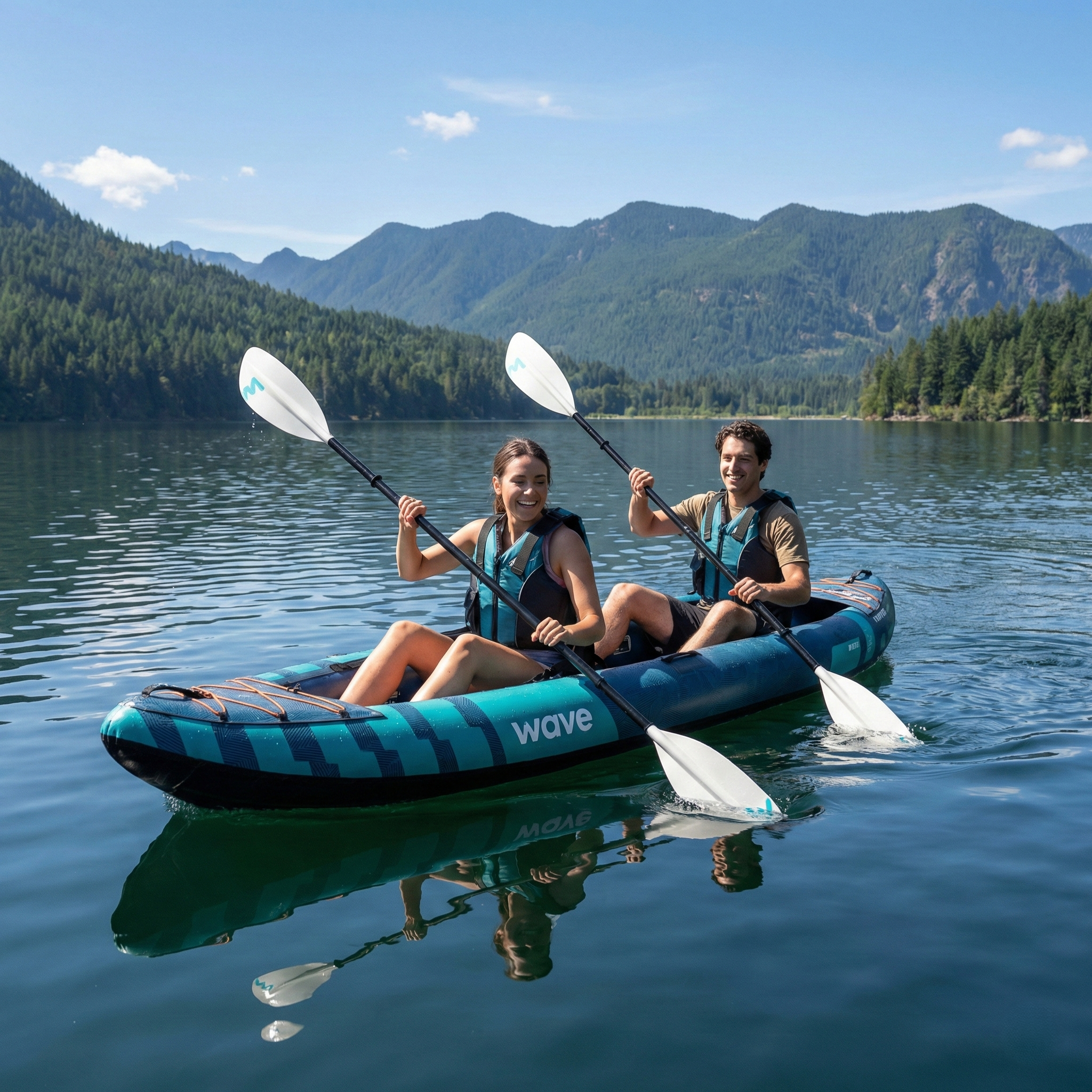 Voyager | Inflatable Kayak | Oxford Cloth | 1-2 Seater