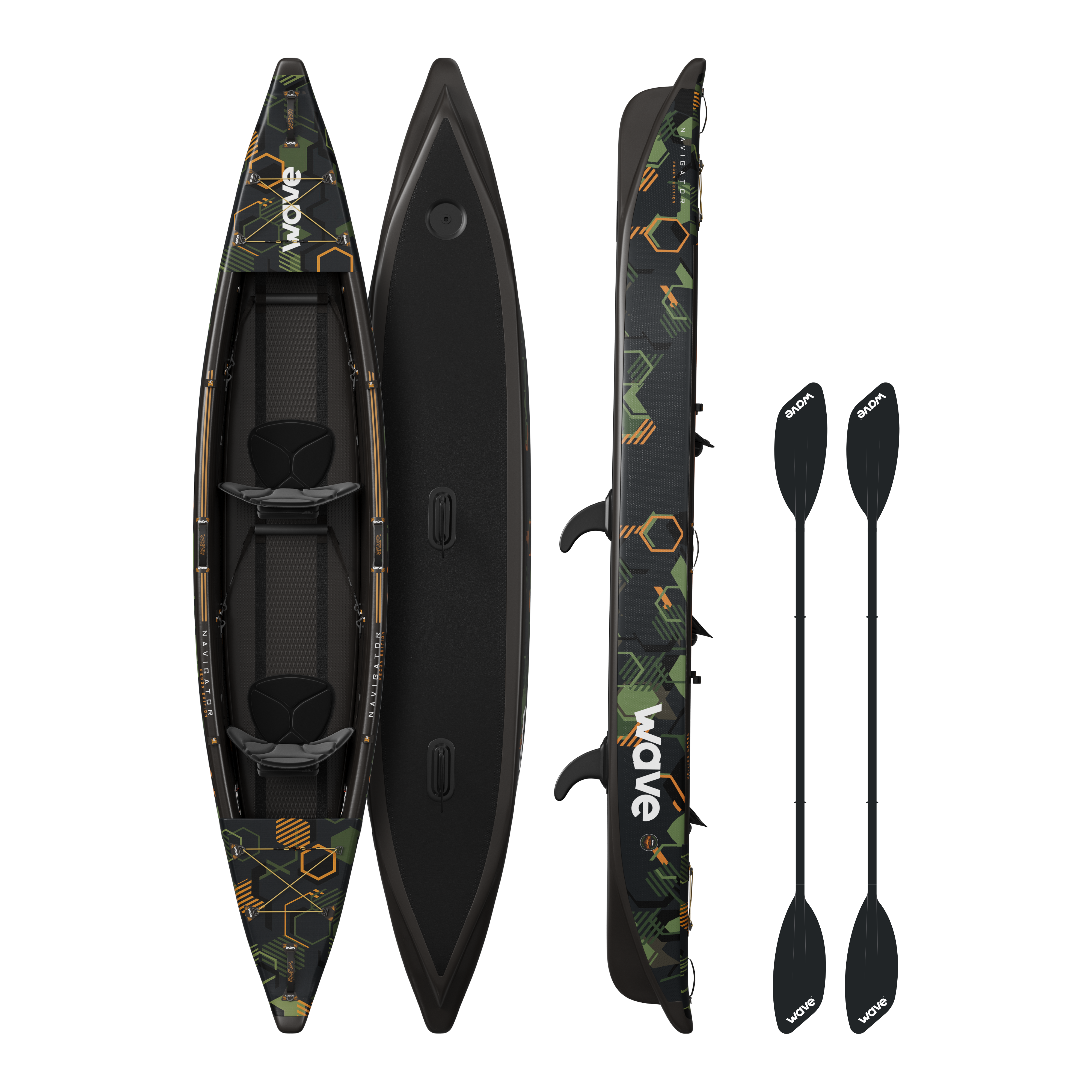 Navigator 3.0 | Inflatable Kayak | Drop-Stitch | 2-3 Seater