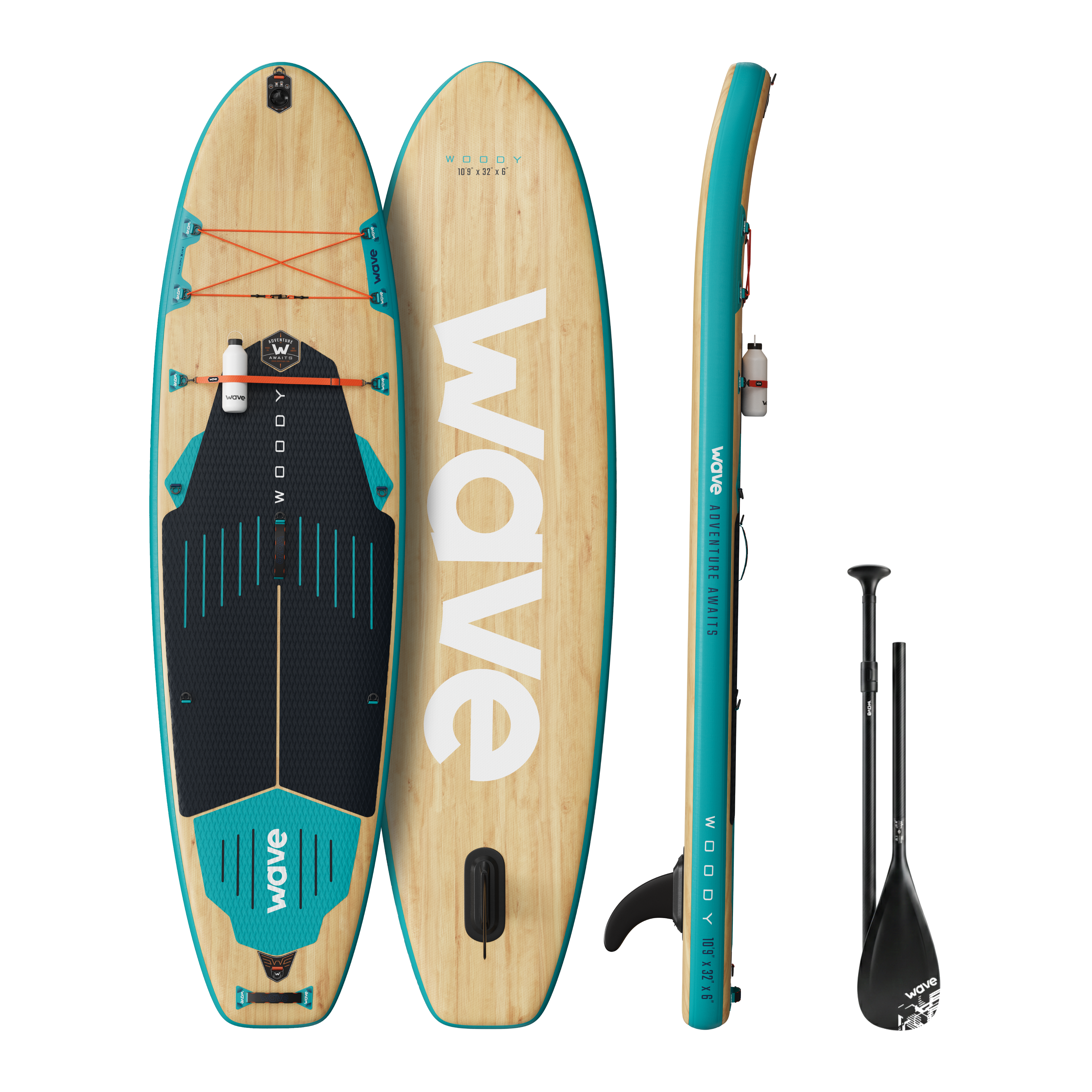 Woody 3.0 SUP | Inflatable Paddleboard | 10'9ft