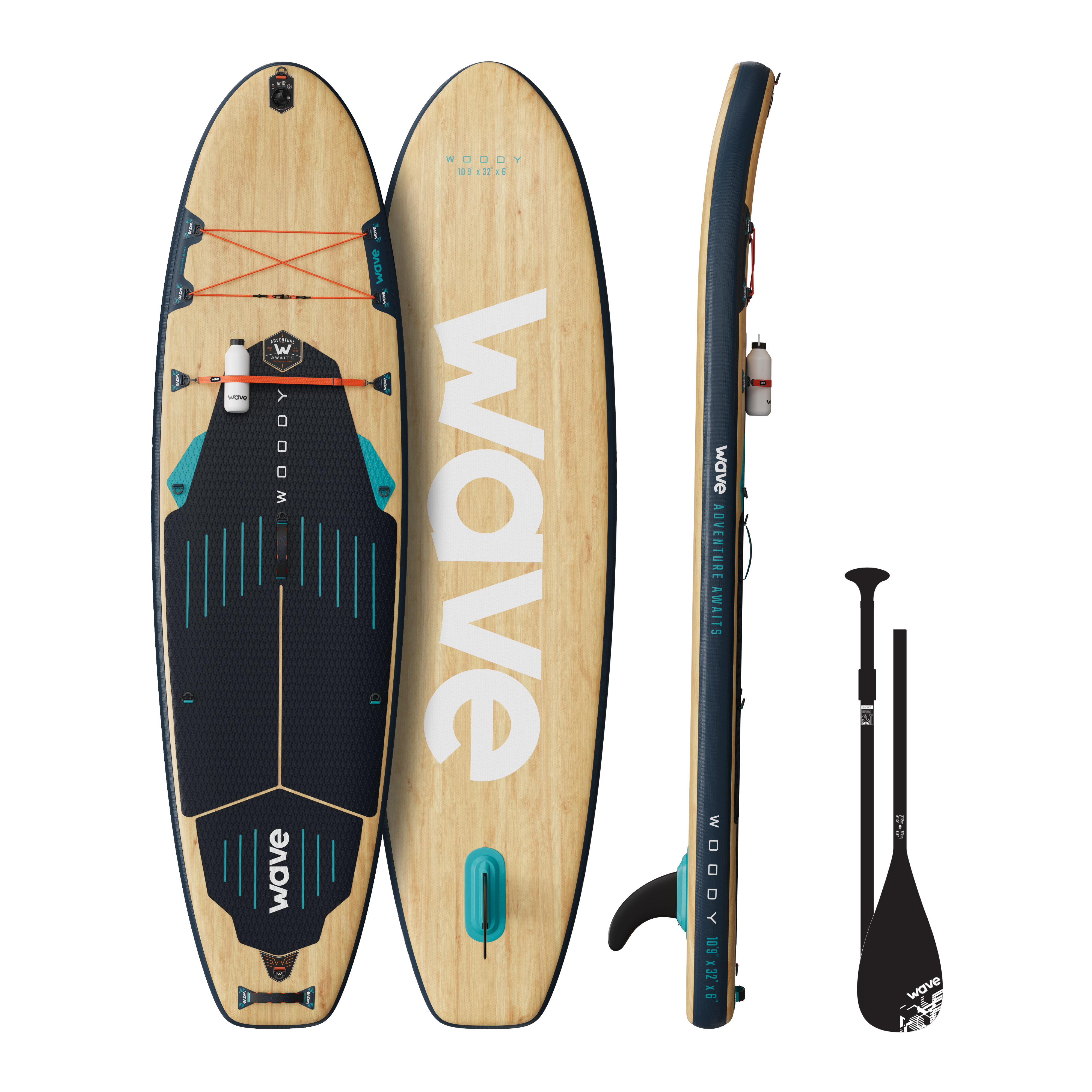 Woody 3.0 SUP | Inflatable Paddleboard | 10'9ft