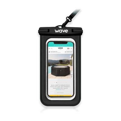 Waterproof Phone Cover Bags & Cases Wave Sups Black