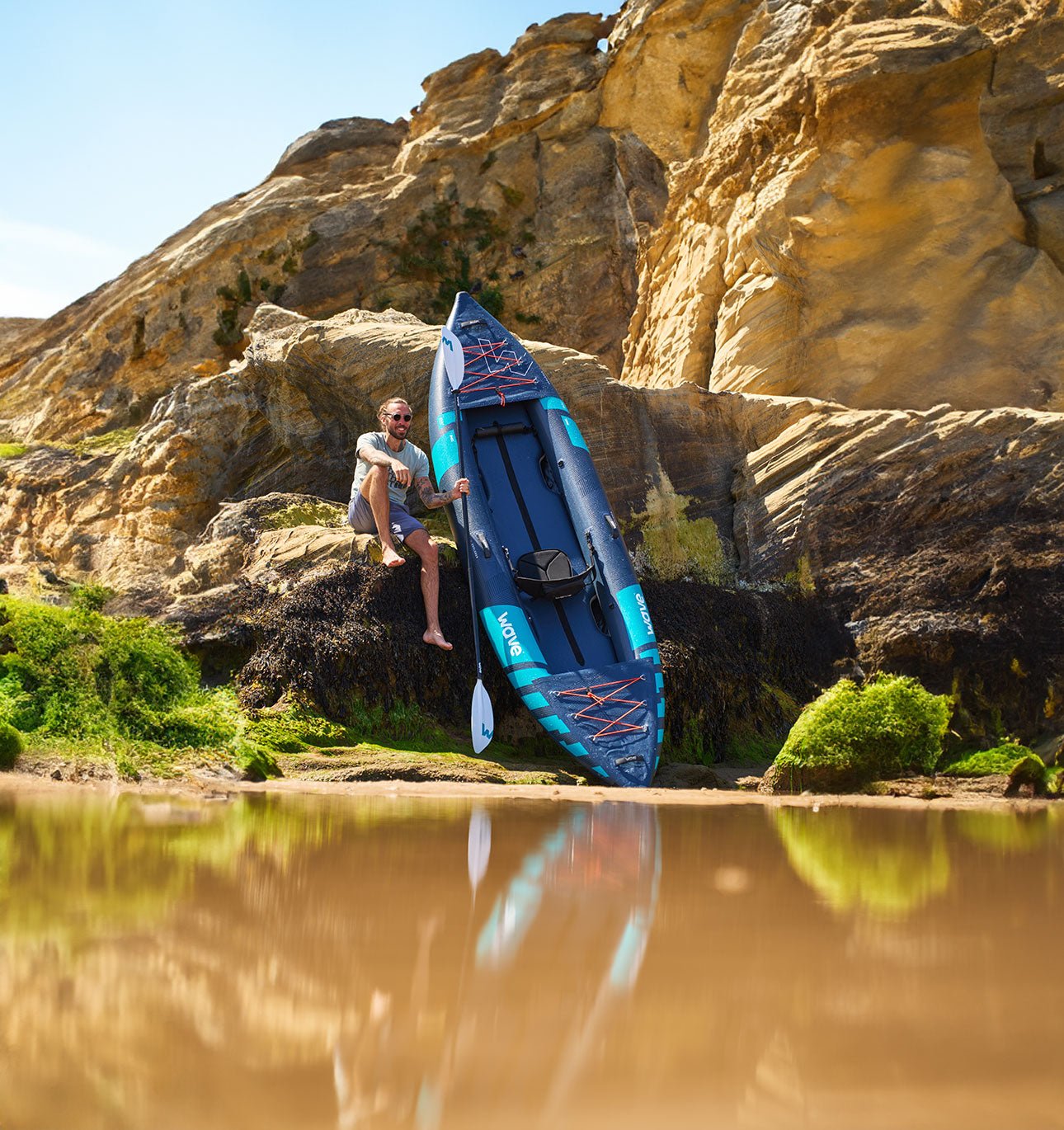 Explorer | Inflatable Kayak | PU-Stitch 1/2 Seater Kayak Wave Sups