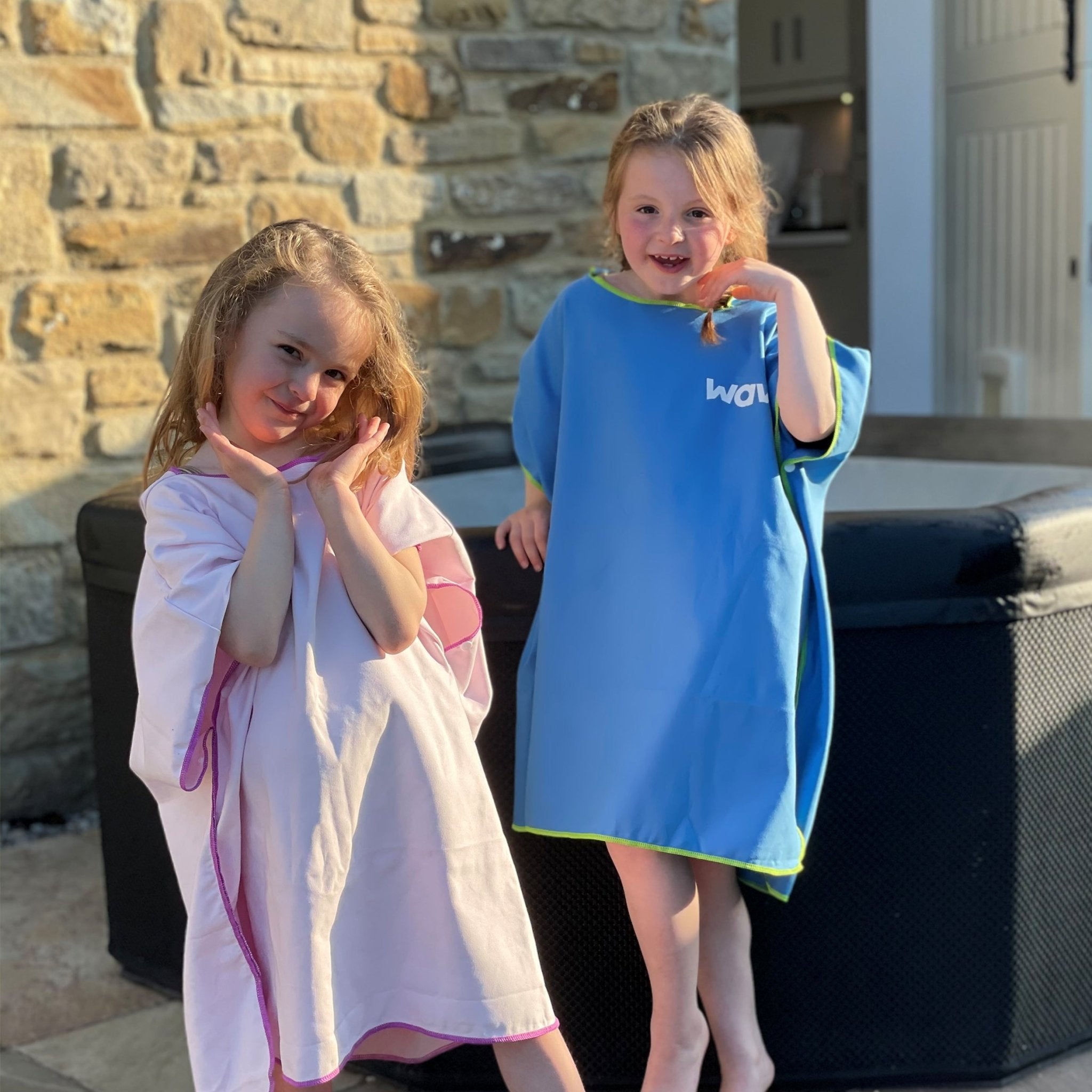 Kids Changing Robe Robes Wave Sups