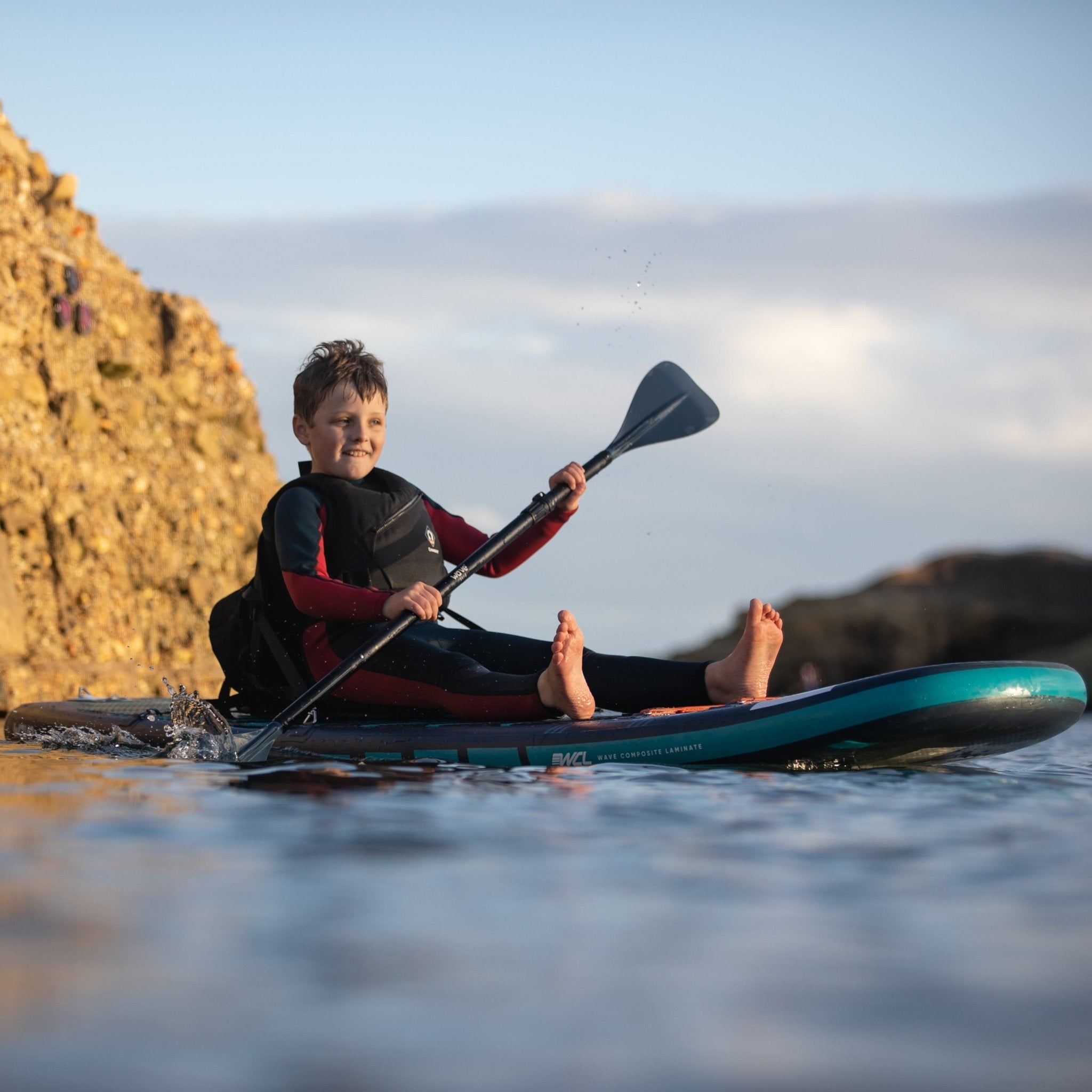 Aluminium Kids Kayak Paddle | 4 Piece Paddles Wave Sups