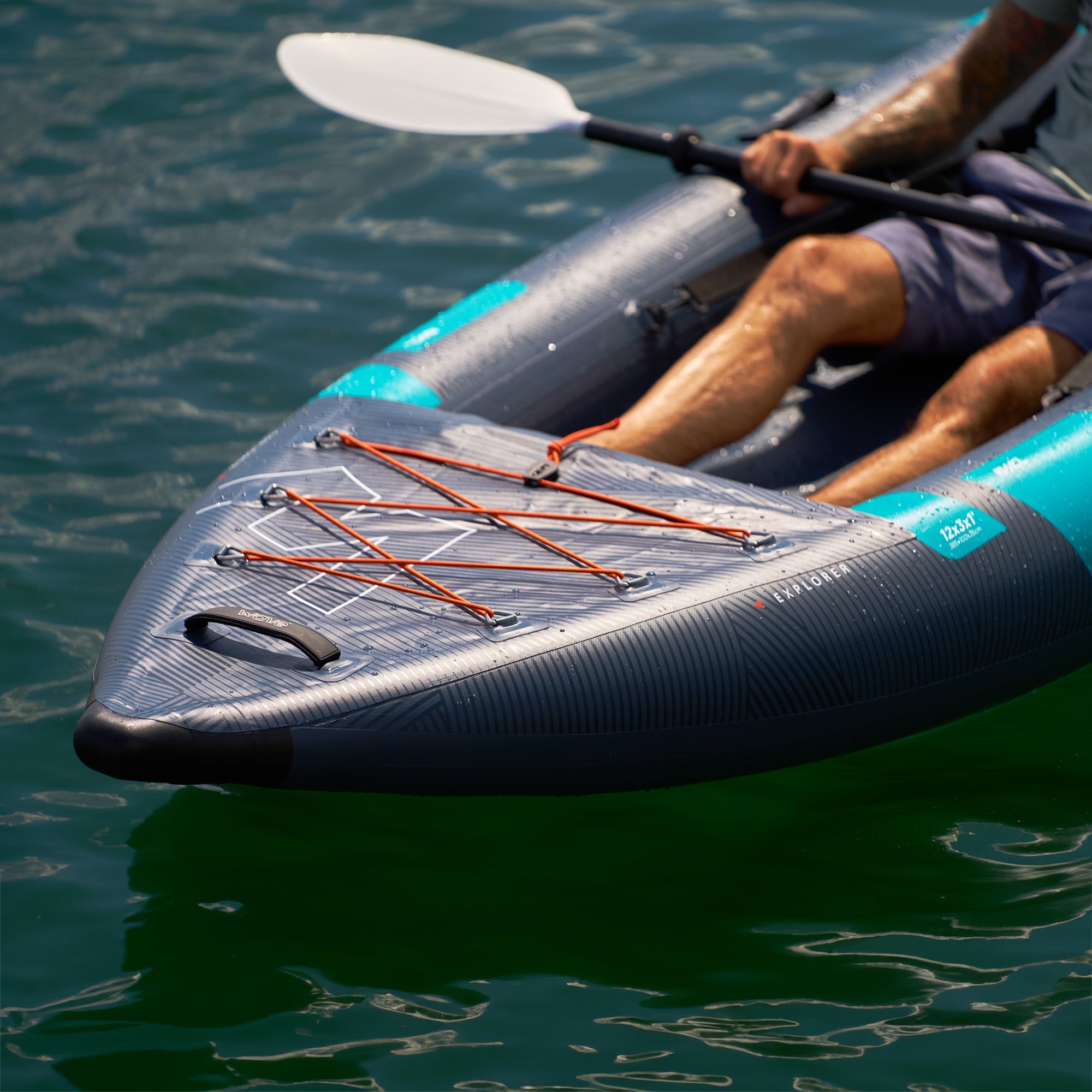 Explorer | Inflatable Kayak | PU-Stitch | 2-Seater - Wave Sups UK