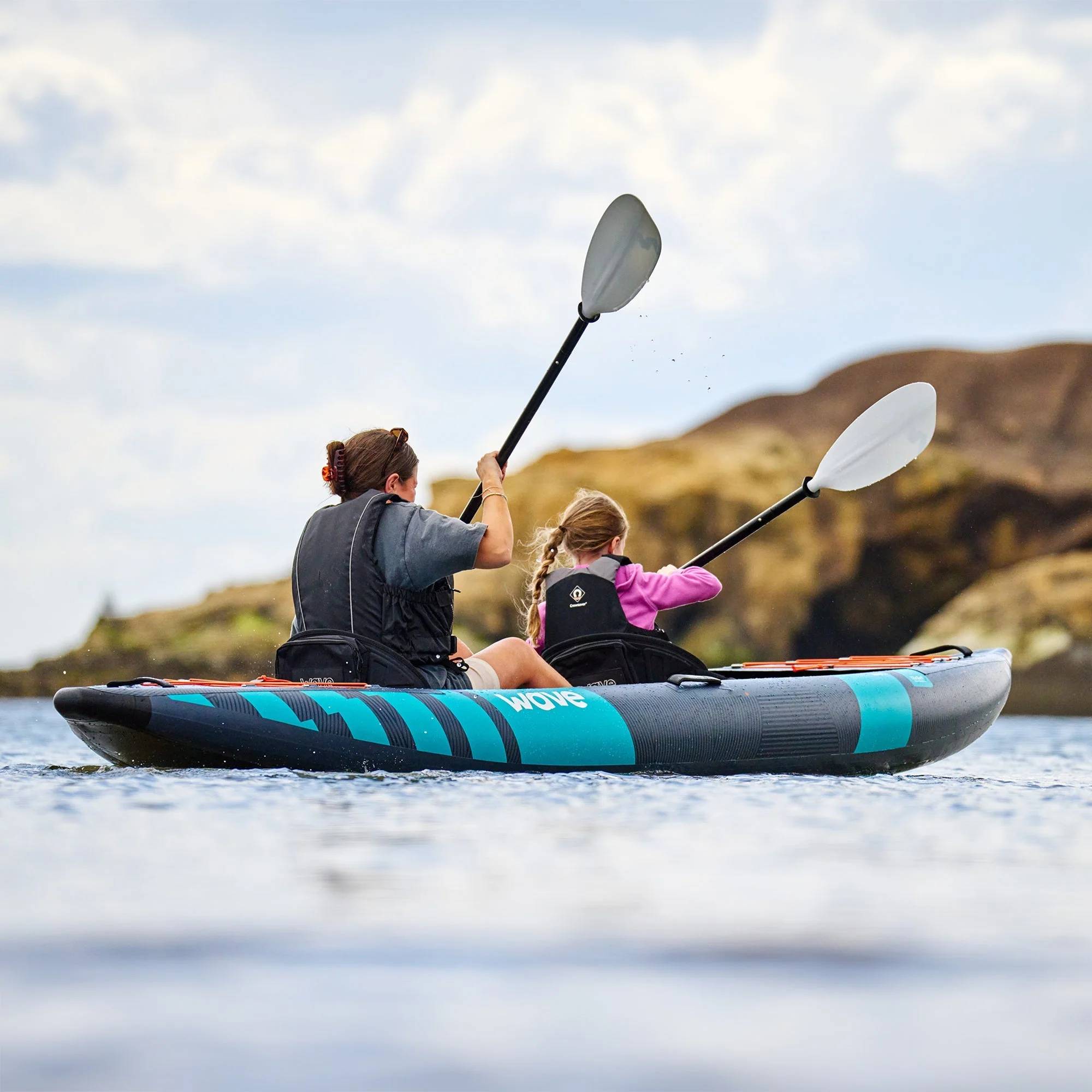 Explorer | Inflatable Kayak | PU-Stitch | 1-2/2-3 Seater Kayak Wave Sups