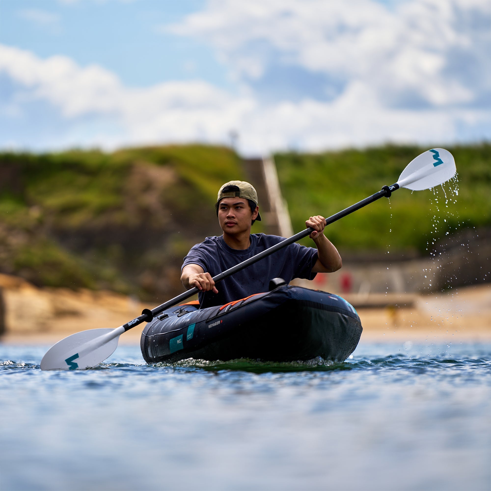 Voyager | Inflatable Kayak | Oxford Cloth | 1-2/2-3 Seater Kayaks Wave Sups