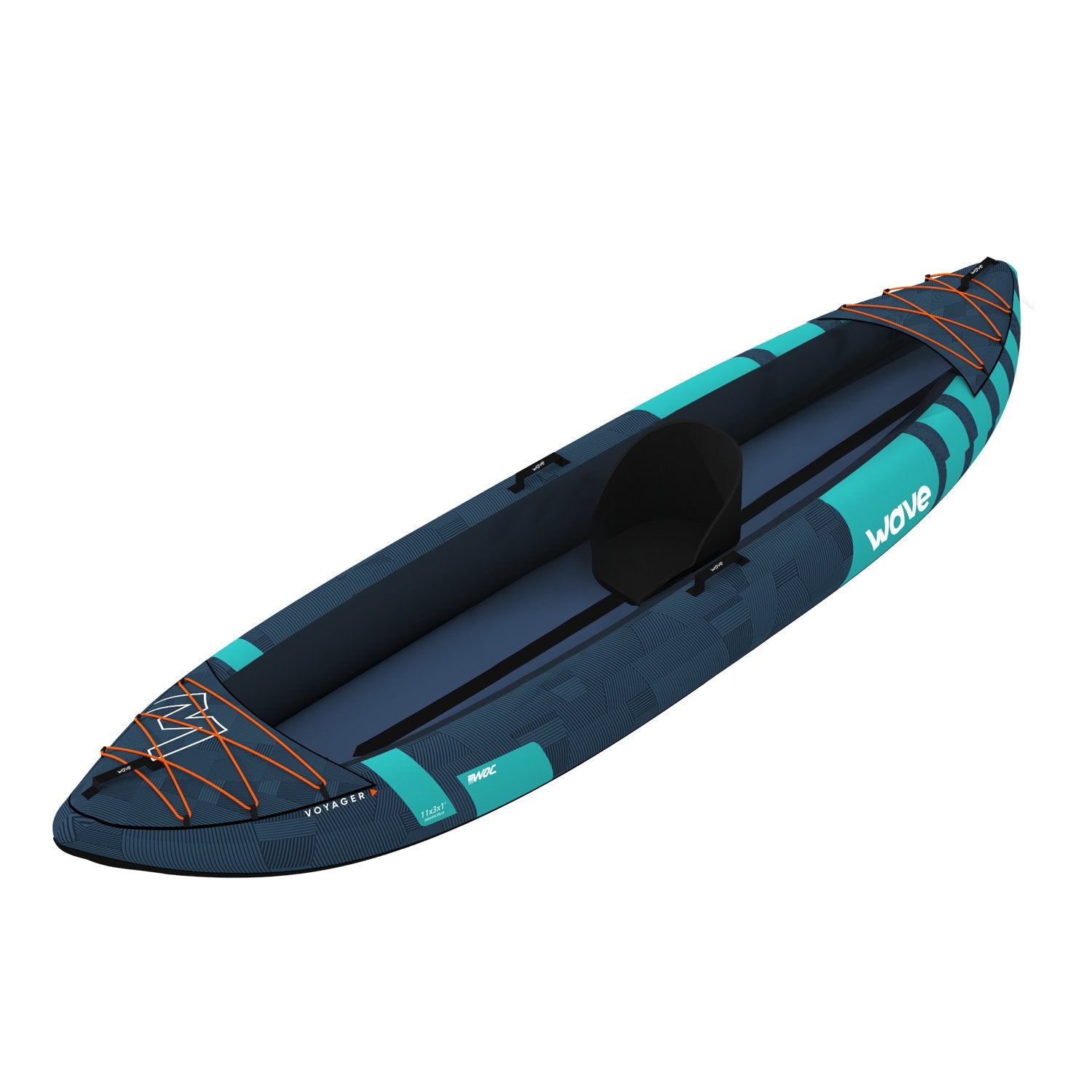 Voyager | Inflatable Kayak | Oxford Cloth | 1-2/2-3 Seater Kayaks Wave Sups