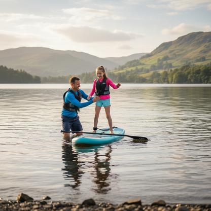 Surf Kids 3.0 SUP | Inflatable Stand-Up Paddleboard | Kids SUP Package | 8.6ft