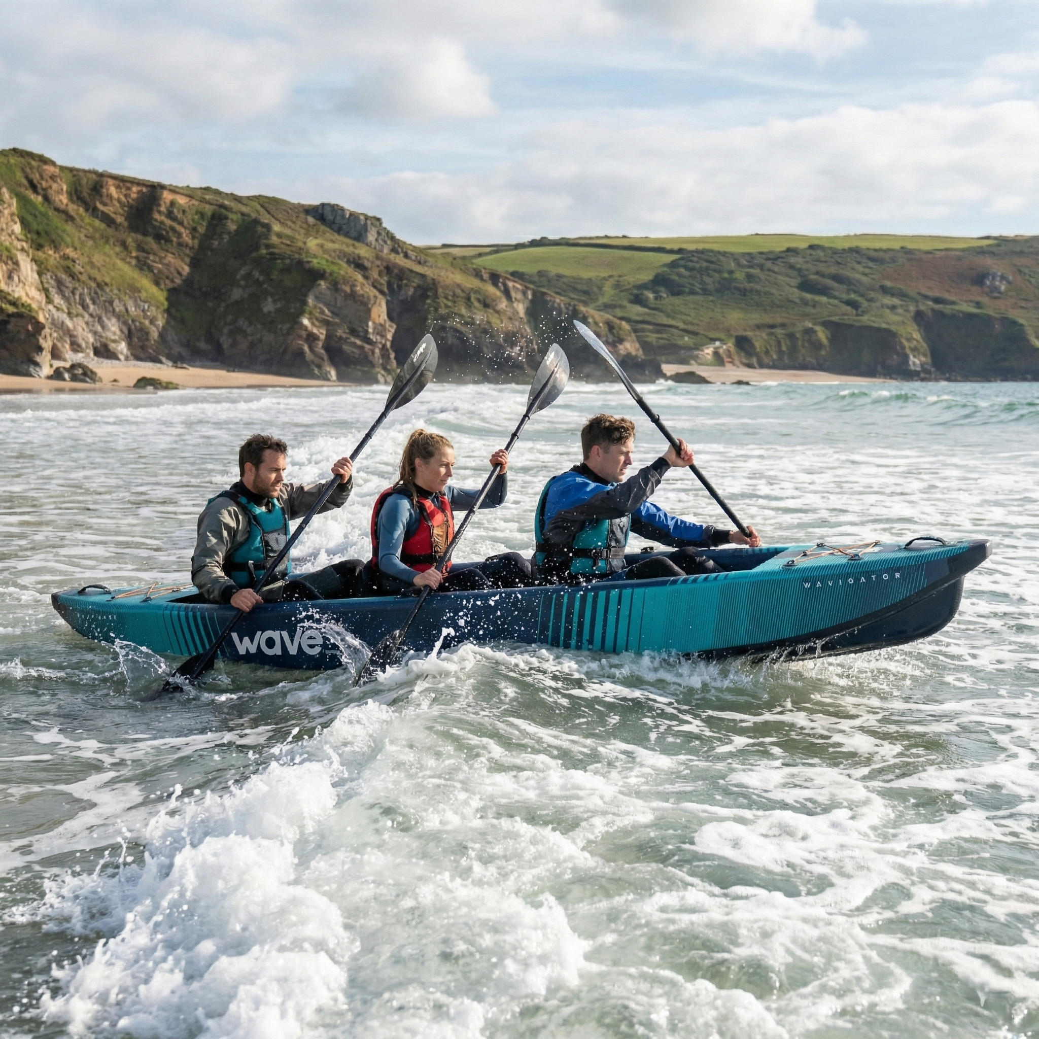 Navigator 3.0 | Inflatable Kayak | Drop-Stitch | 2-3 Seater