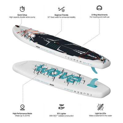 Tourer LED 3.0 SUP | Inflatable Paddle Board | 10'3ft