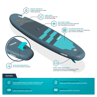 Tourer SUP | Inflatable Stand-Up Paddle Board | 10/11ft