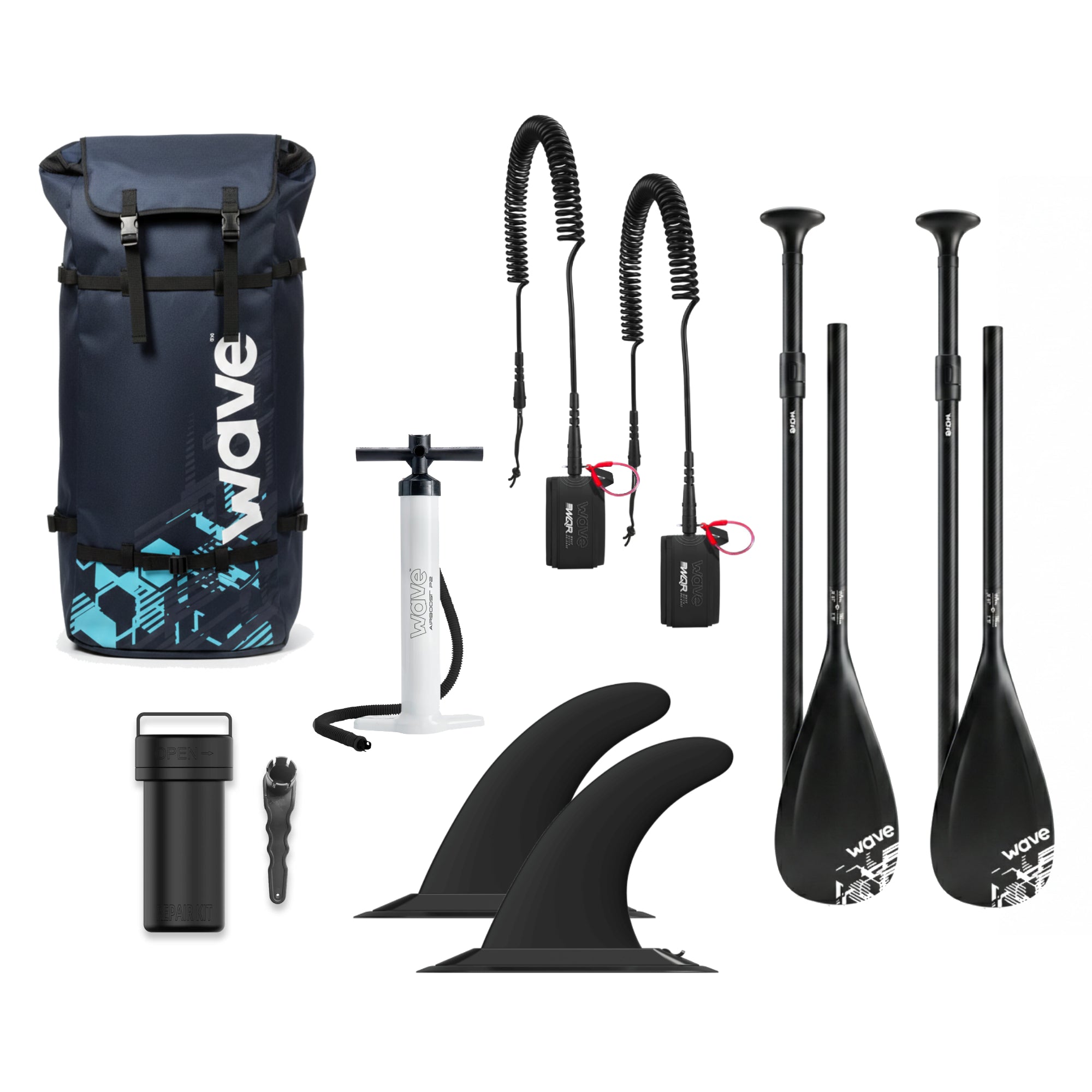 Wave Twin 3.0 | Inflatable Tandem Paddleboard for 2 | 15ft iSUP