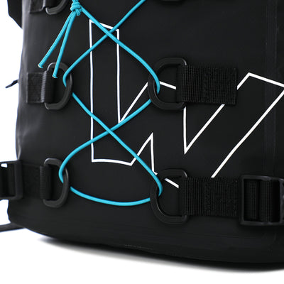 Waterproof Zipped PVC Deck Bag | Black | 20L Bags & Cases Wave Sups
