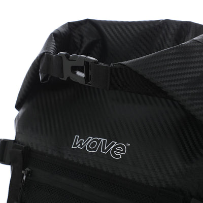 Waterproof Roll Top PVC Deck Bag | Black | 20L Bags & Cases Wave Sups