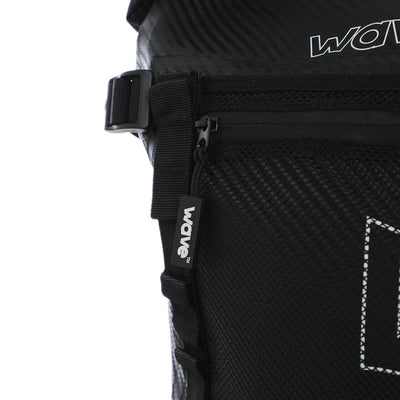 Waterproof Roll Top PVC Deck Bag | Black | 20L Bags & Cases Wave Sups