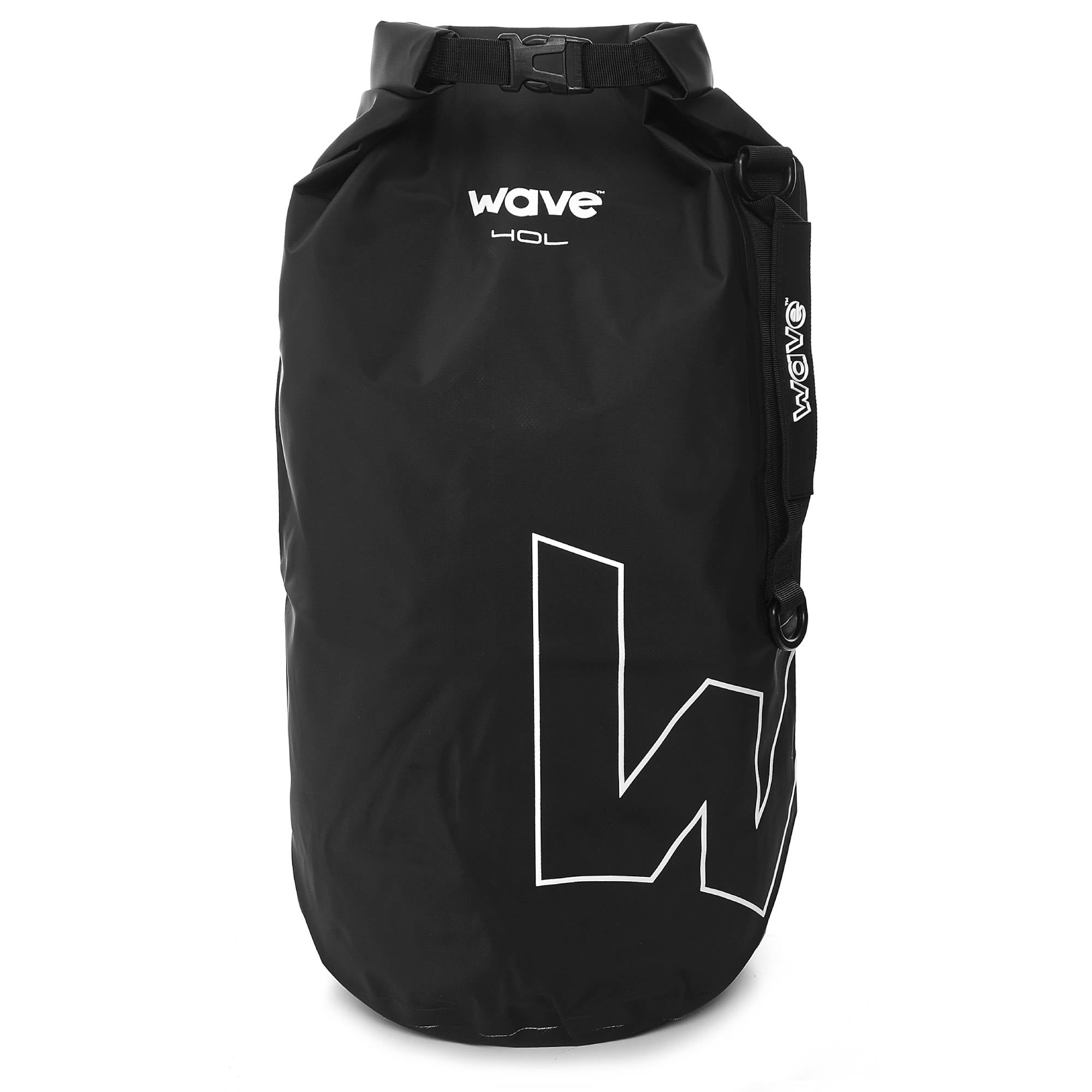 Waterproof PVC Dry Bag Bags & Cases Wave Sups Black 40L