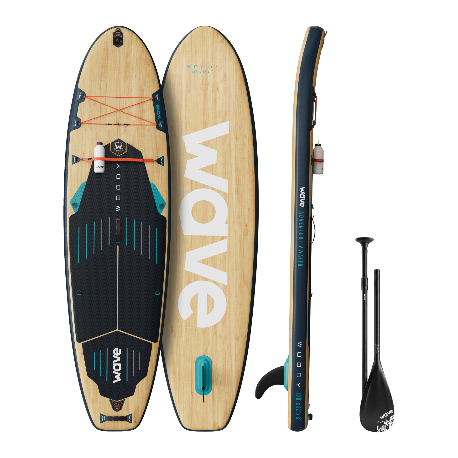 Woody 3.0 SUP Inflatable Paddleboard 109ft
