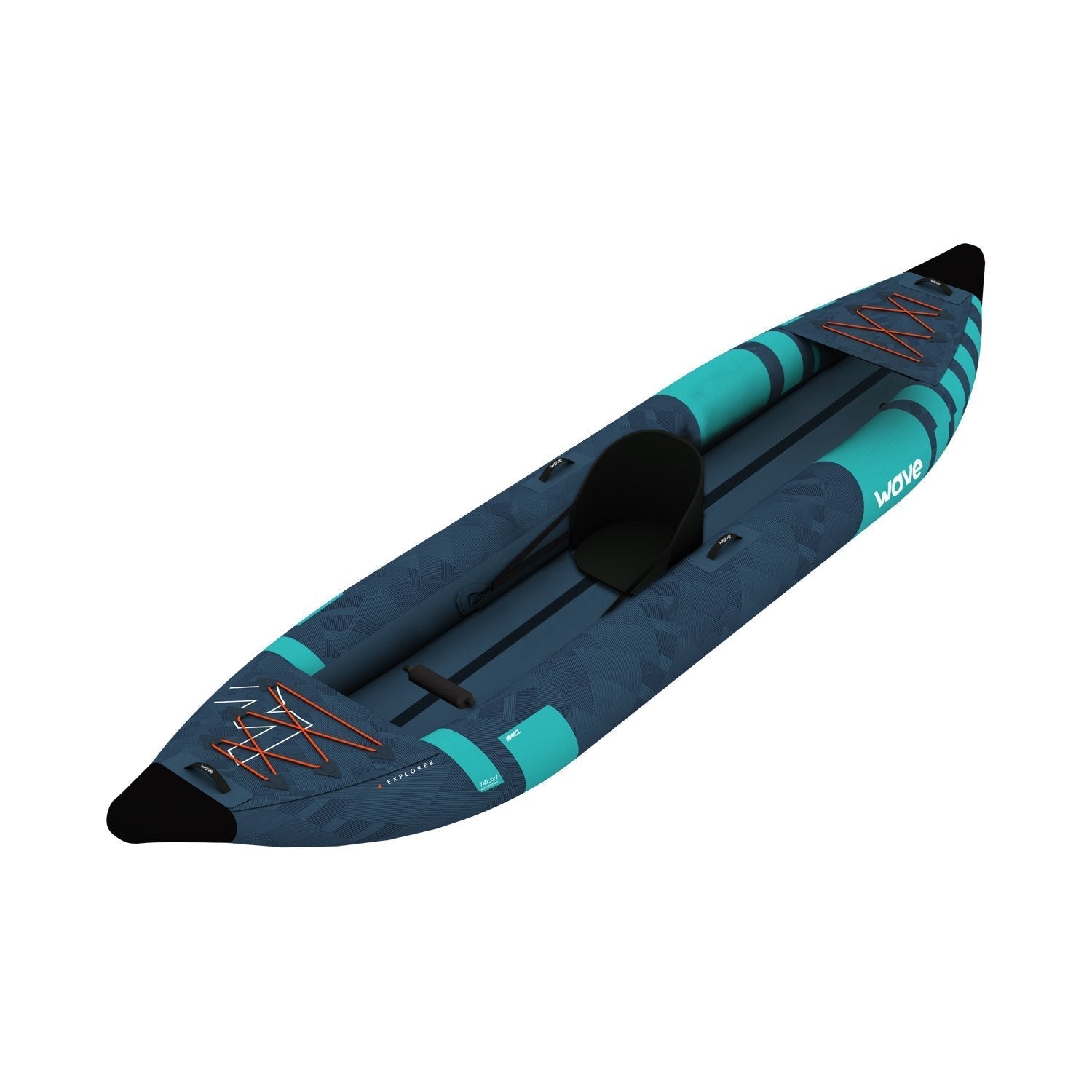 Explorer | Inflatable Kayak | PU-Stitch 1/2 Seater Kayak Wave Sups