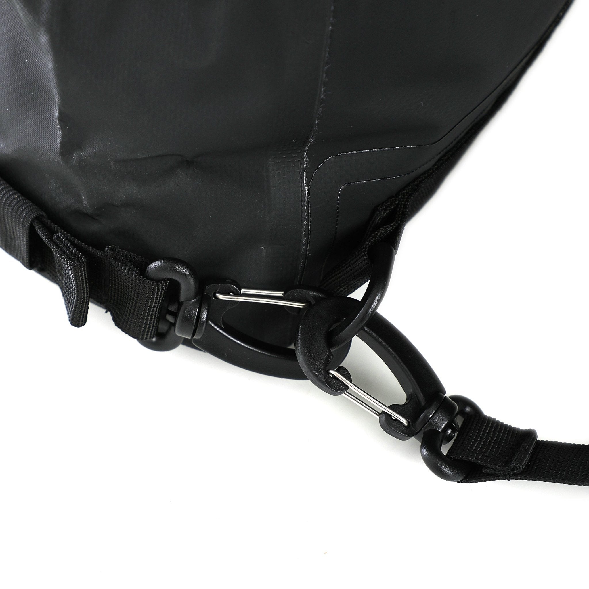 Waterproof Zipped PVC Deck Bag | Black | 20L Dry Bag Wave Sups UK