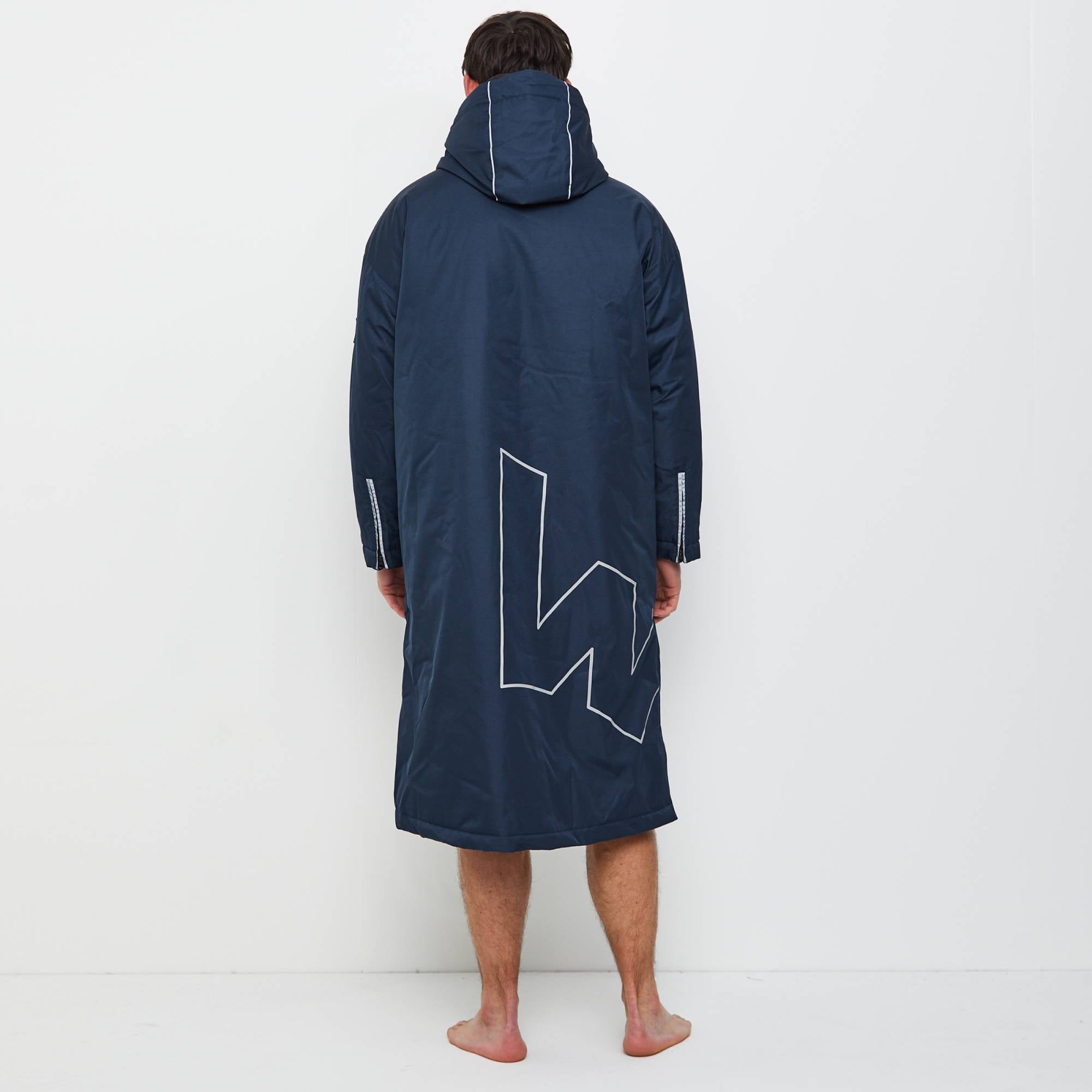 Wave 3 in 1 Waterproof Changing Robe | Unisex | Navy  Wave Sups   