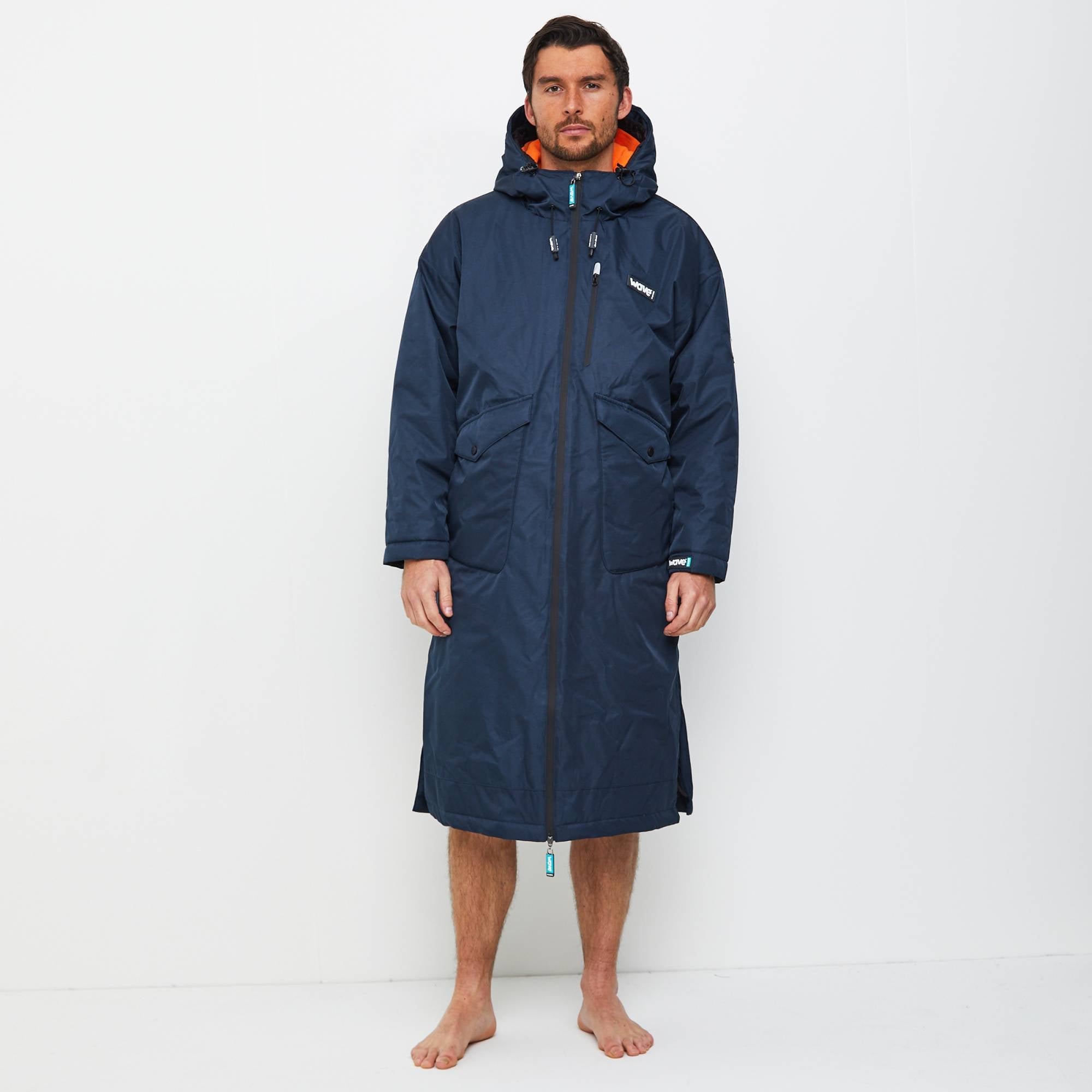 Wave 3 in 1 Waterproof Changing Robe | Unisex | Navy - Wave Sups UK