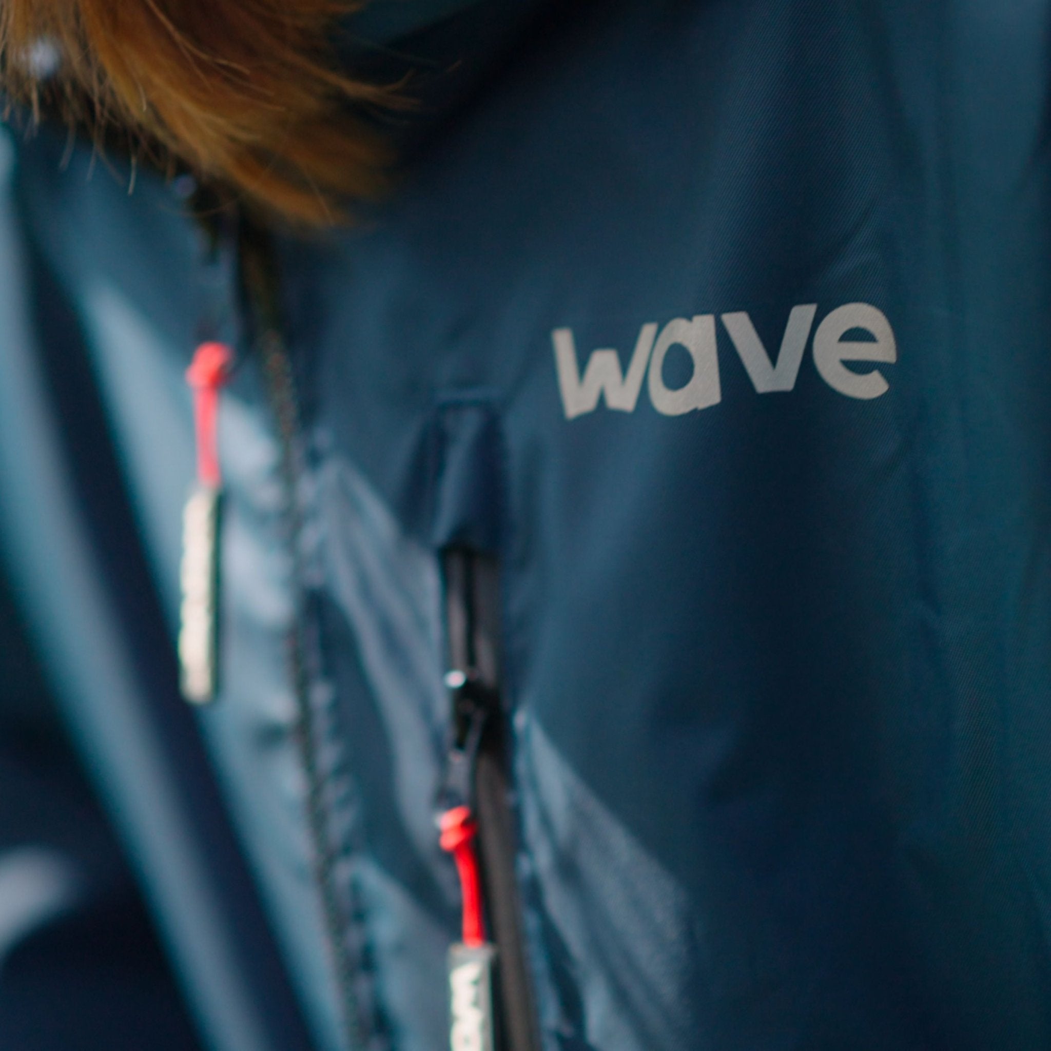 Fleece-Lined Changing Robe | Unisex | Navy - Wave Sups UK