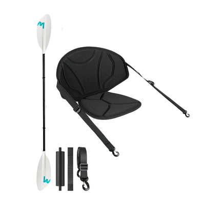 Kayak Expansion Pack | Paddle, Seat, Footrest Conversion Kit Wave Sups