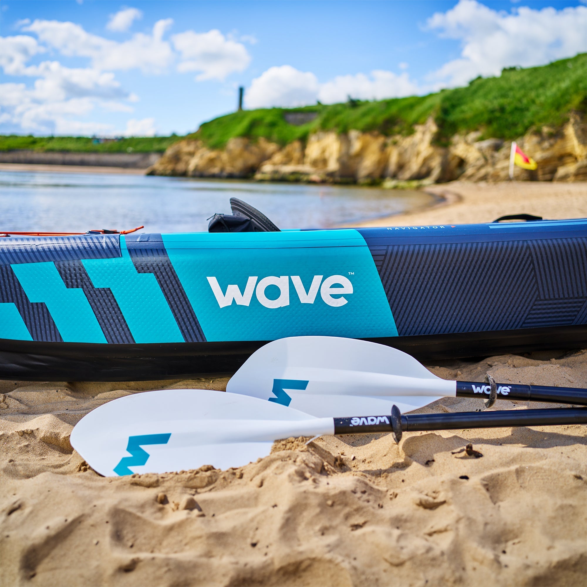 Navigator | Inflatable Kayak | Drop-Stitch | 1-Seater - Wave Sups UK
