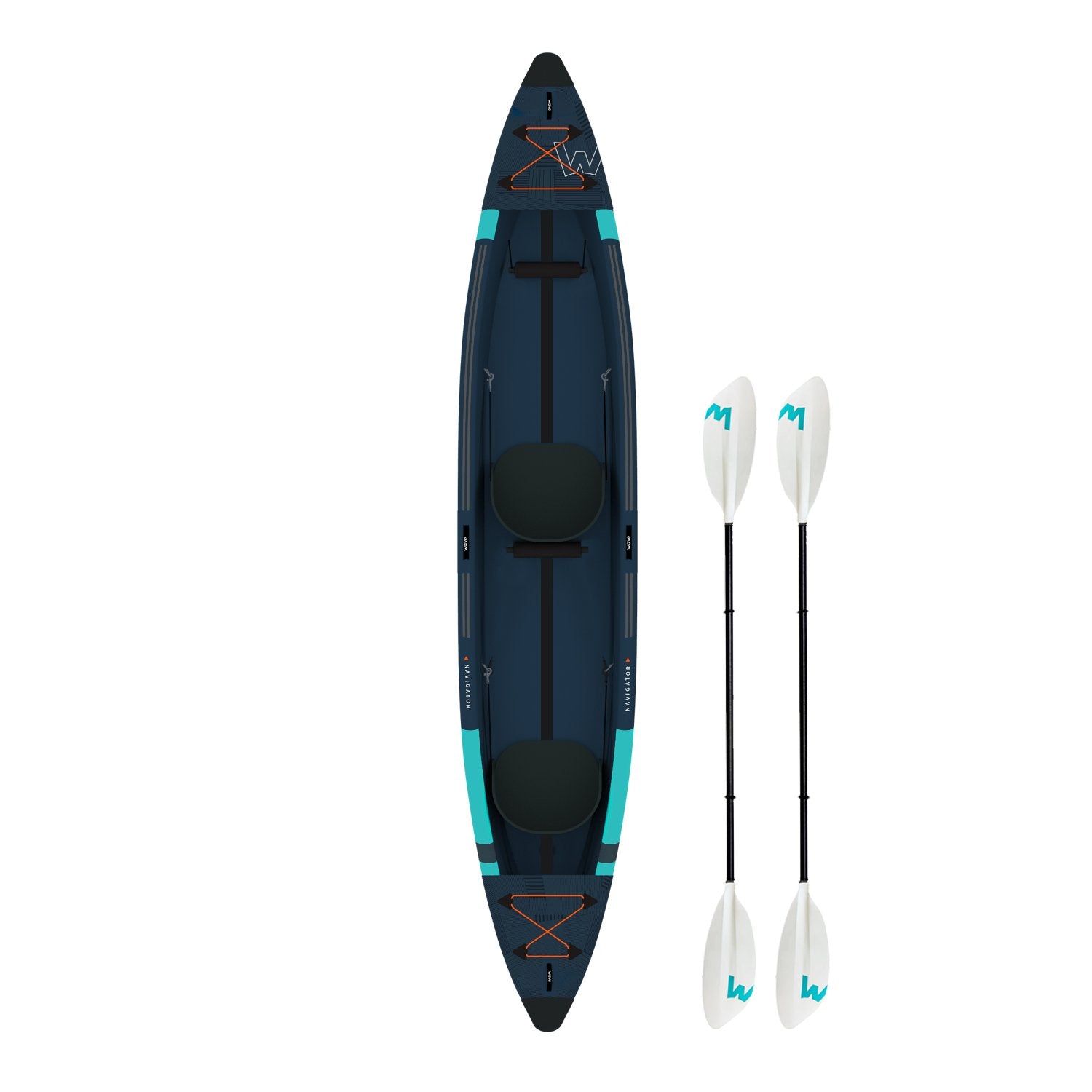 Navigator | Inflatable Kayak | Drop-Stitch | 2-Seater - Wave Sups UK