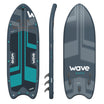 Super Pro SUP | Inflatable Stand-Up Paddleboard | 16ft | Navy - Wave Sups UK