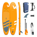 Tourer SUP | Inflatable Stand-Up Paddle Board | 10/11ft | Orange Inflatable Paddleboards Wave Sups   